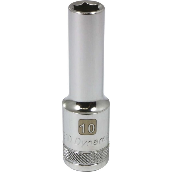 1/2" Drive, 10mm Metric Socket, 6 Points